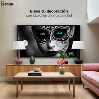 Cuadros Decorativos Canvas Revolution | Encanto Y Azul | Montaje2