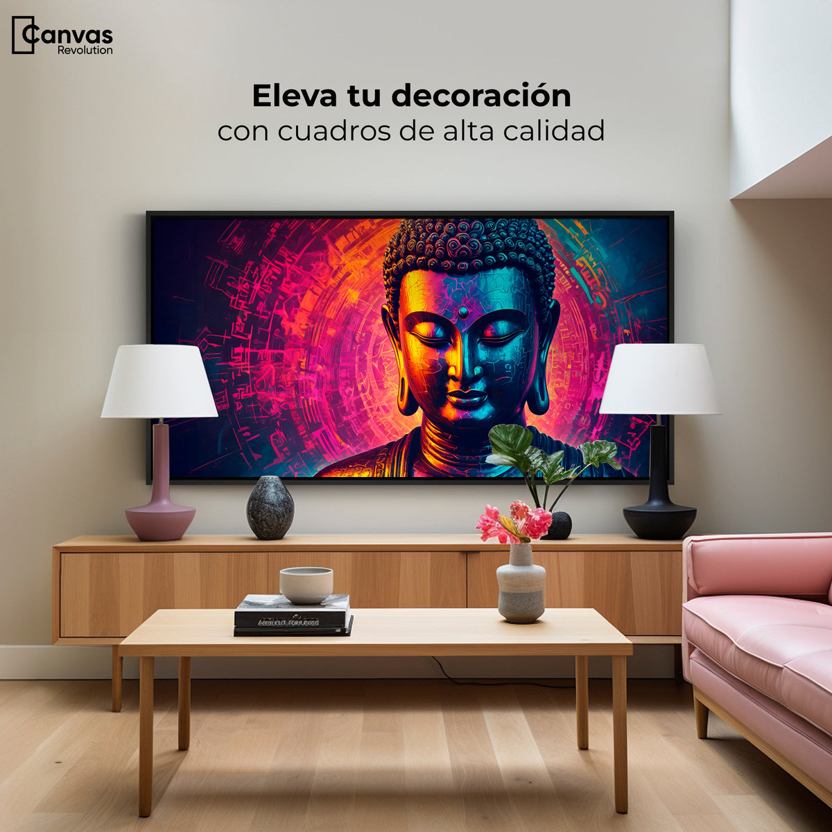 Cuadros Decorativos Canvas Revolution | Equilibrio Interior | Montaje2