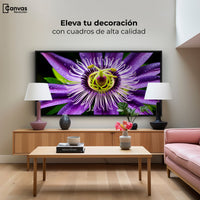 Cuadros Decorativos Canvas Revolution | Flor Pasion Eterna | Montaje2