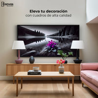 Cuadros Decorativos Canvas Revolution | Flores En El Agua | Montaje2
