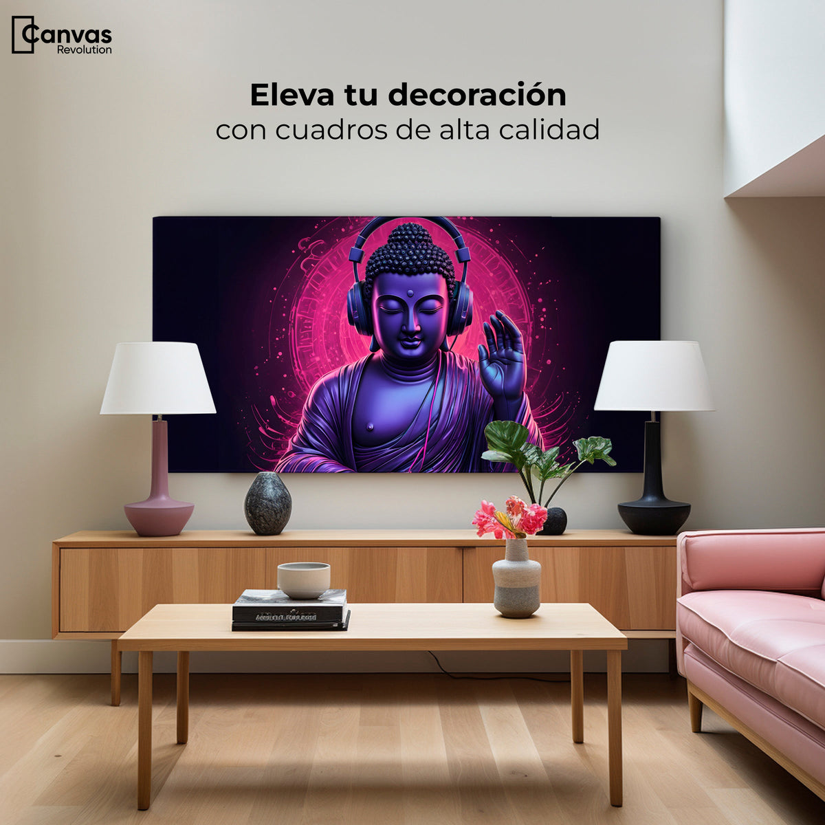 Cuadros Decorativos Canvas Revolution | Fusion Espiritual | Montaje2