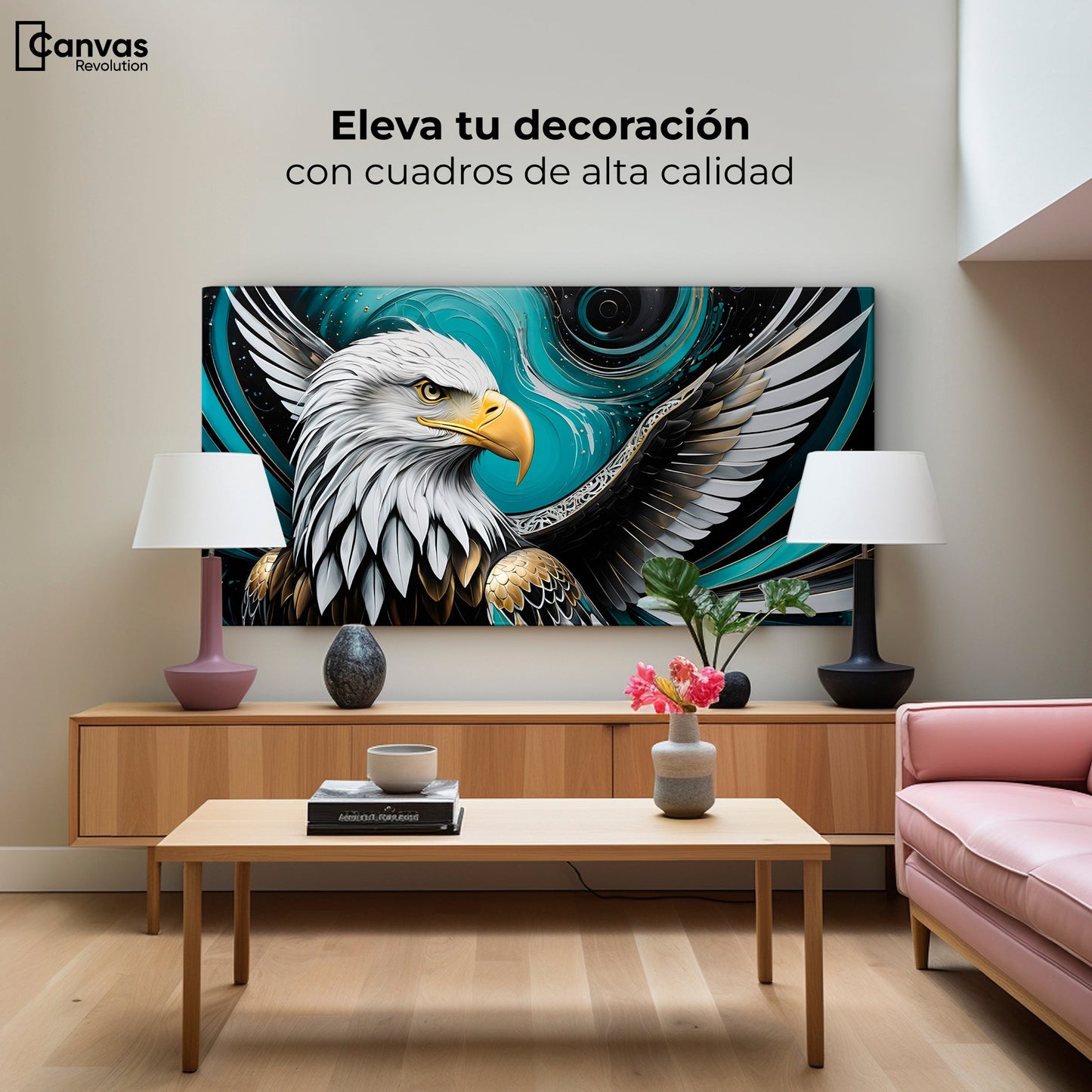 Cuadros Decorativos Canvas Revolution | Guardia Del Cielo | Montaje2