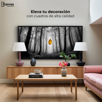 Cuadros Decorativos Canvas Revolution | Hoja En Silencio | Montaje2