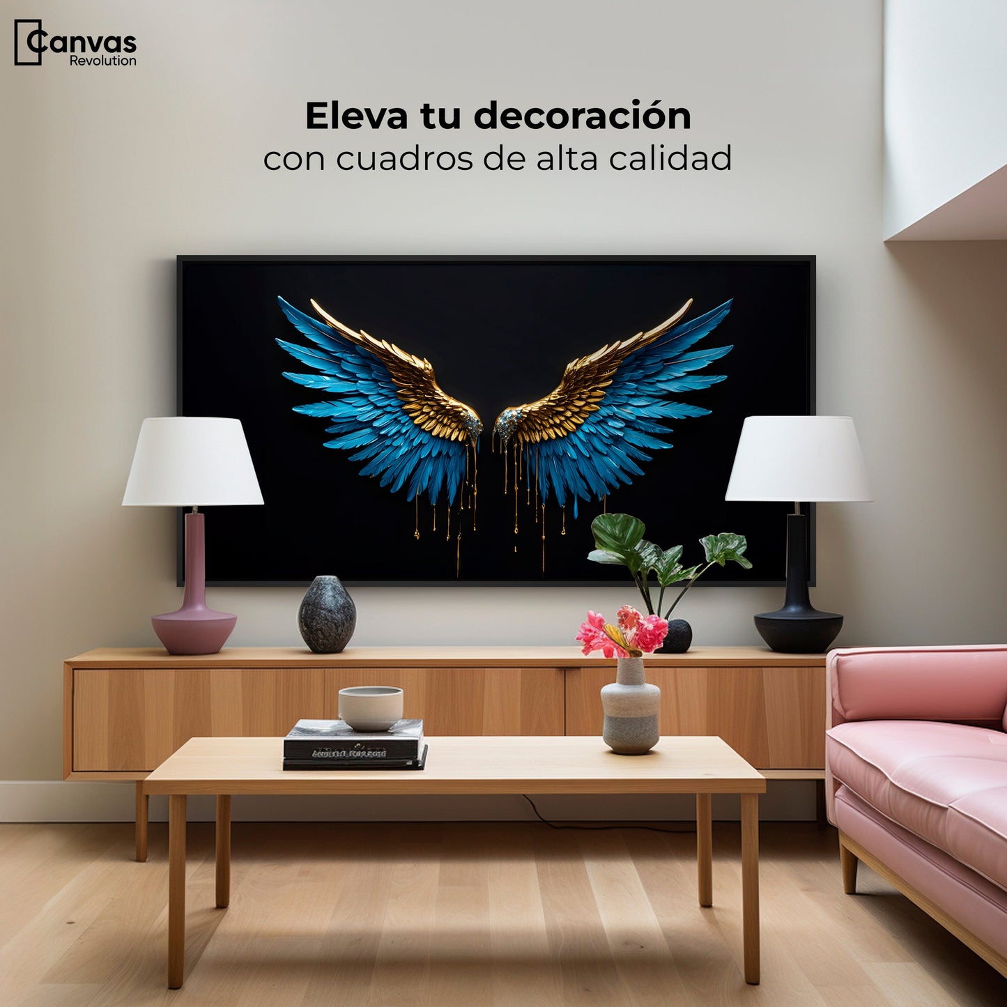 Cuadros Decorativos Canvas Revolution | Joyas Celestiales | Montaje2