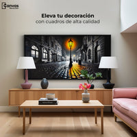 Cuadros Decorativos Canvas Revolution | Luz En El Pasado | Montaje2