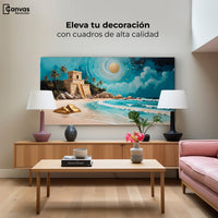 Cuadros Decorativos Canvas Revolution | Magia De Tulum | Montaje2