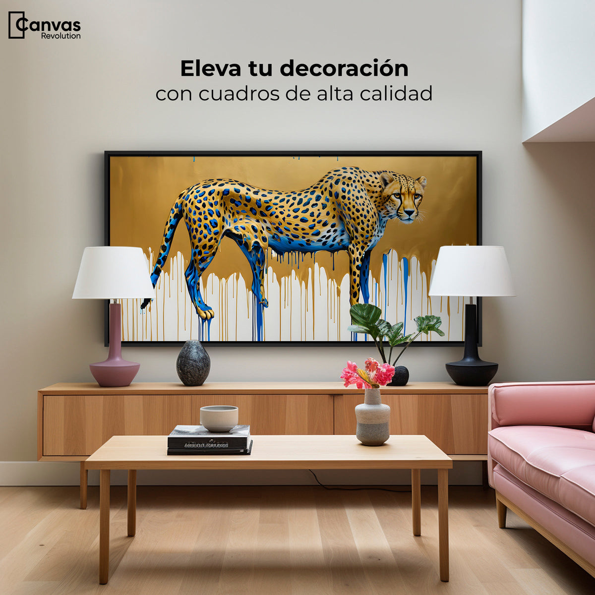 Cuadros Decorativos Canvas Revolution | Majestad Derretida | Montaje2
