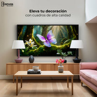 Cuadros Decorativos Canvas Revolution | Mariposa Silvestre | Montaje2