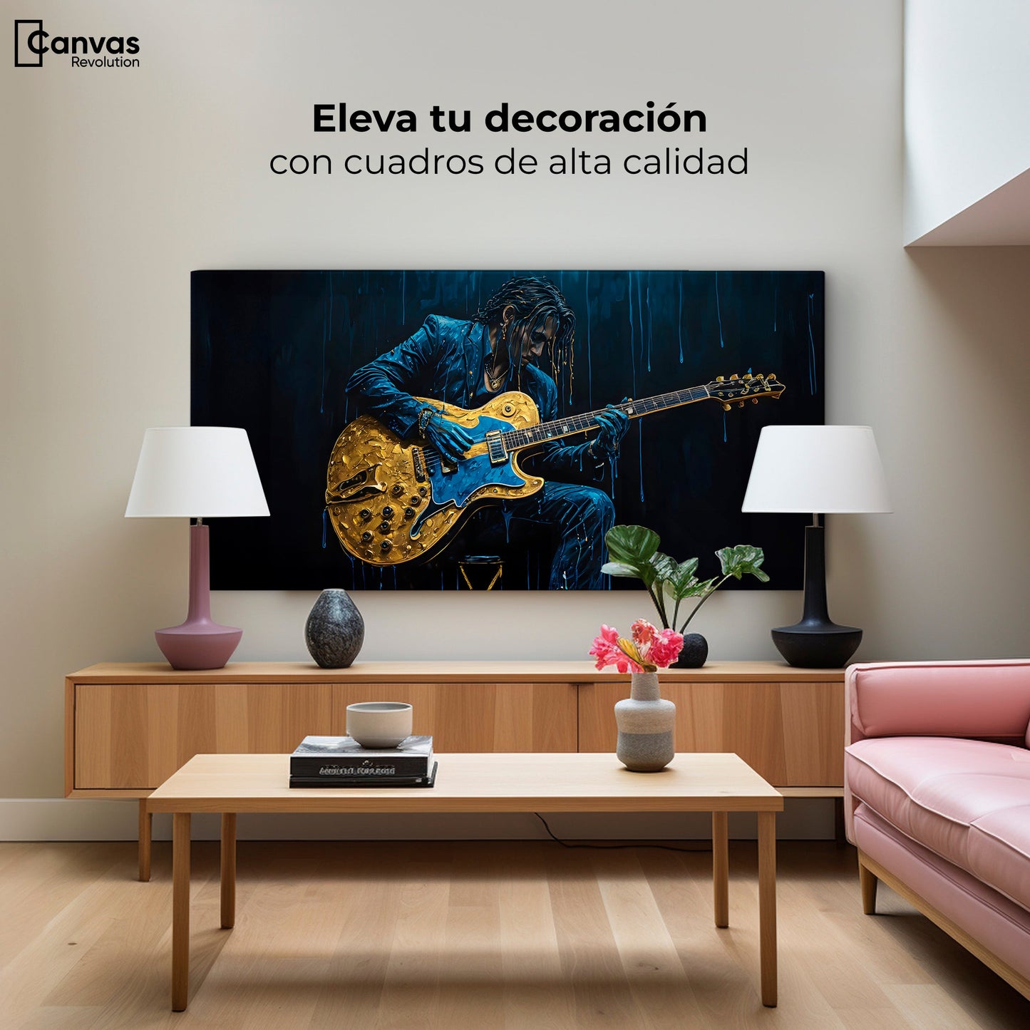 Cuadros Decorativos Canvas Revolution | Melodia Nocturna | Montaje2
