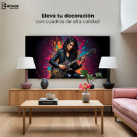 Cuadros Decorativos Canvas Revolution | Melodias Vibrantes | Montaje2