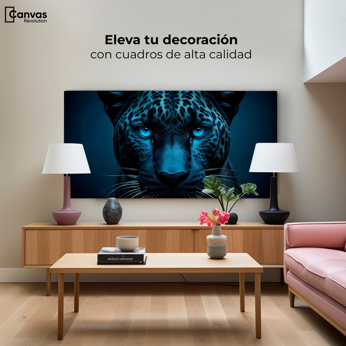 Cuadros Decorativos Canvas Revolution | Mirada Magistral | Montaje2