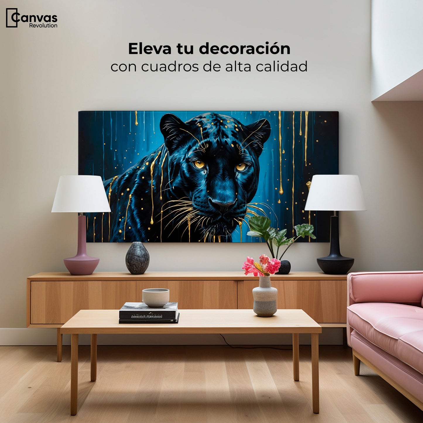 Cuadros Decorativos Canvas Revolution | Miradas Nocturas | Montaje2