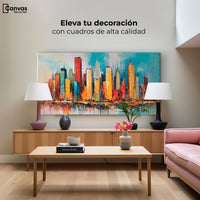 Cuadros Decorativos Canvas Revolution | New York Colors | Montaje2