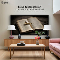 Cuadros Decorativos Canvas Revolution | Oro Entre Letras | Montaje2