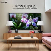 Cuadros Decorativos Canvas Revolution | Orquideas Y Alas | Montaje2