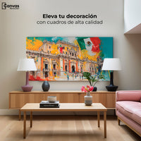 Cuadros Decorativos Canvas Revolution | Palacio Nacional | Montaje2