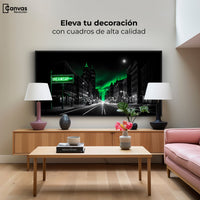 Cuadros Decorativos Canvas Revolution | Reflejo Movimiento | Montaje2