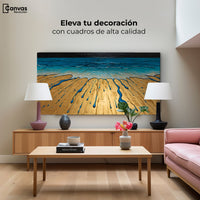 Cuadros Decorativos Canvas Revolution | Reflejos Estelares | Montaje2