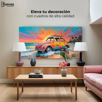 Cuadros Decorativos Canvas Revolution | Rodando Verano | Montaje2