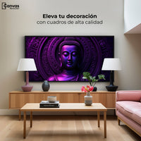 Cuadros Decorativos Canvas Revolution | Sinfonia Purpura | Montaje2