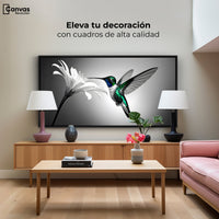 Cuadros Decorativos Canvas Revolution | Verde En Vuelo | Montaje2
