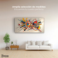 Cuadros Decorativos Canvas Revolution | Abstraccion Moderna | Montaje3
