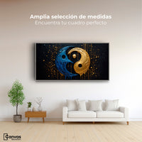 Cuadros Decorativos Canvas Revolution | Armonia Yin Yang | Montaje3