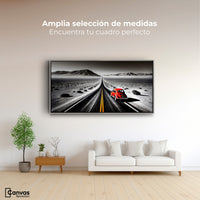 Cuadros Decorativos Canvas Revolution | Aventura Roja | Montaje3