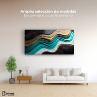 Cuadros Decorativos Canvas Revolution | Belleza Abstracta | Montaje3