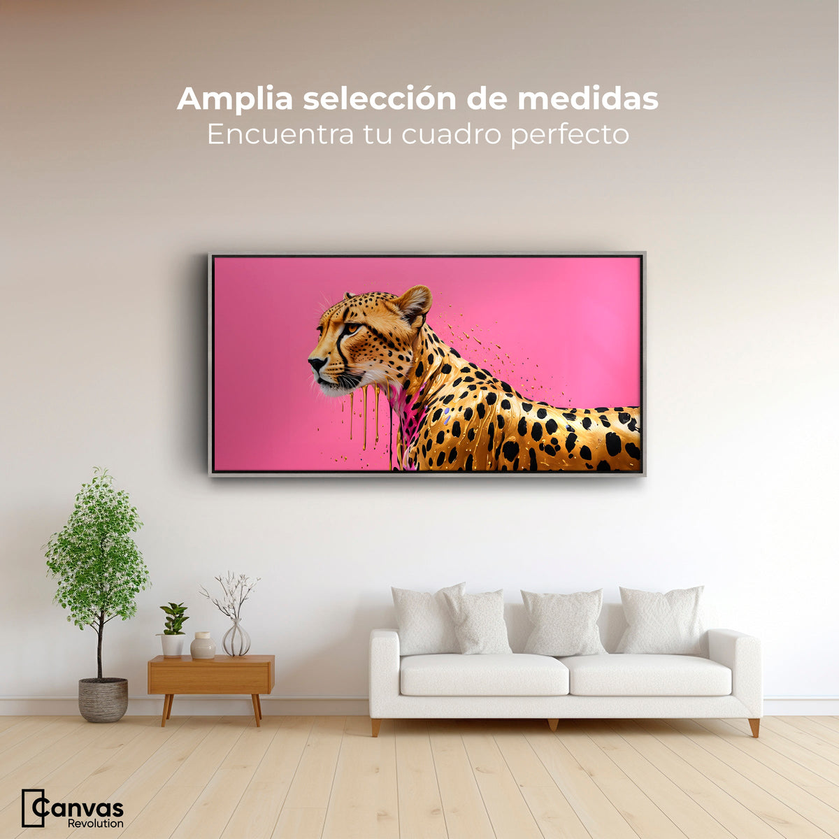 Cuadros Decorativos Canvas Revolution | Belleza Brillante | Montaje3