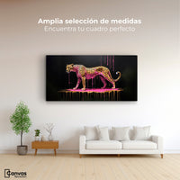 Cuadros Decorativos Canvas Revolution | Belleza Felina | Montaje3