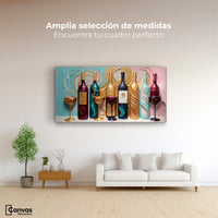 Cuadros Decorativos Canvas Revolution | Botella De Suenos | Montaje3