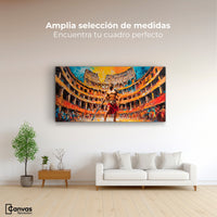 Cuadros Decorativos Canvas Revolution | Combate Gladiador | Montaje3