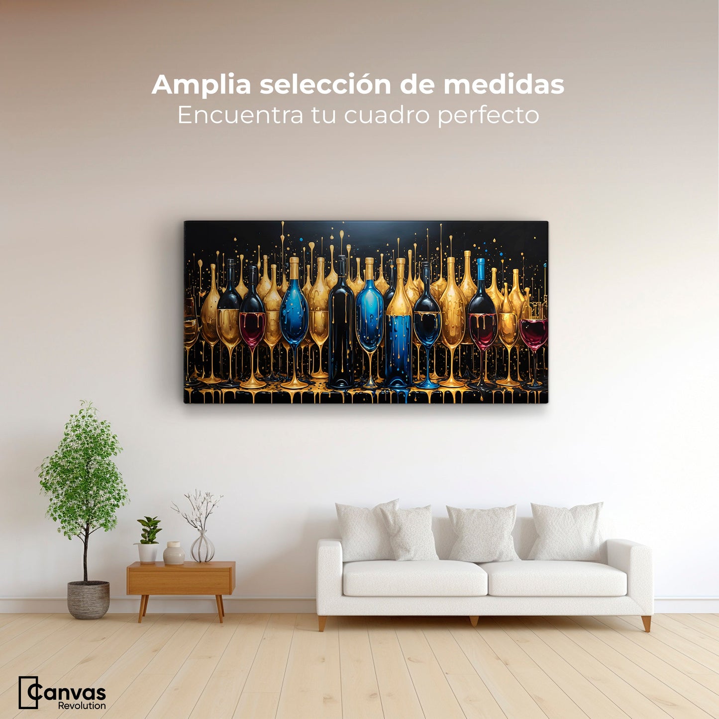 Cuadros Decorativos Canvas Revolution | Elixir Celestial | Montaje3