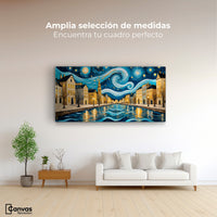Cuadros Decorativos Canvas Revolution | Esencia Estrellada | Montaje3