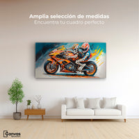 Cuadros Decorativos Canvas Revolution | Esqueletos Pista | Montaje3