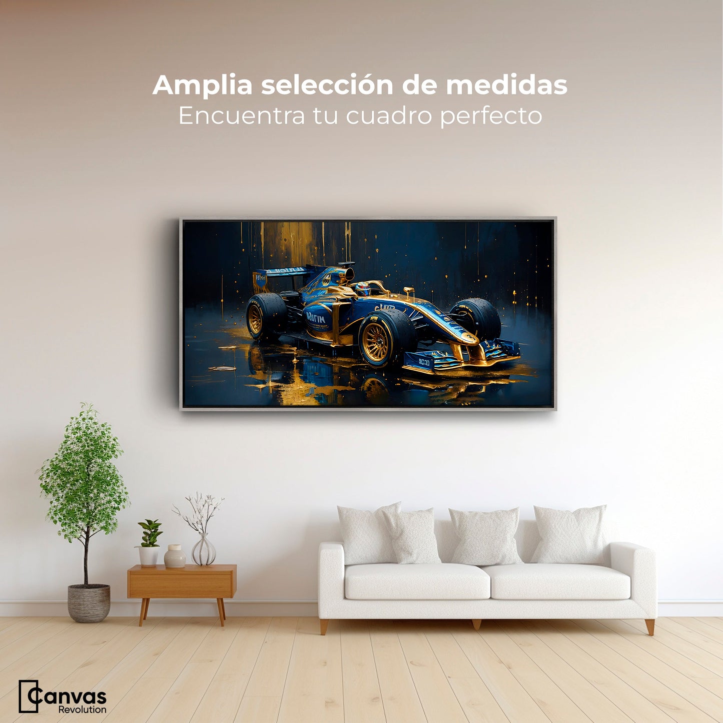 Cuadros Decorativos Canvas Revolution | Flecha Celestial | Montaje3
