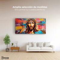 Cuadros Decorativos Canvas Revolution | Grafiti Sagrado | Montaje3
