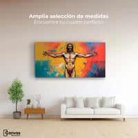 Cuadros Decorativos Canvas Revolution | Jesus Meditando | Montaje3