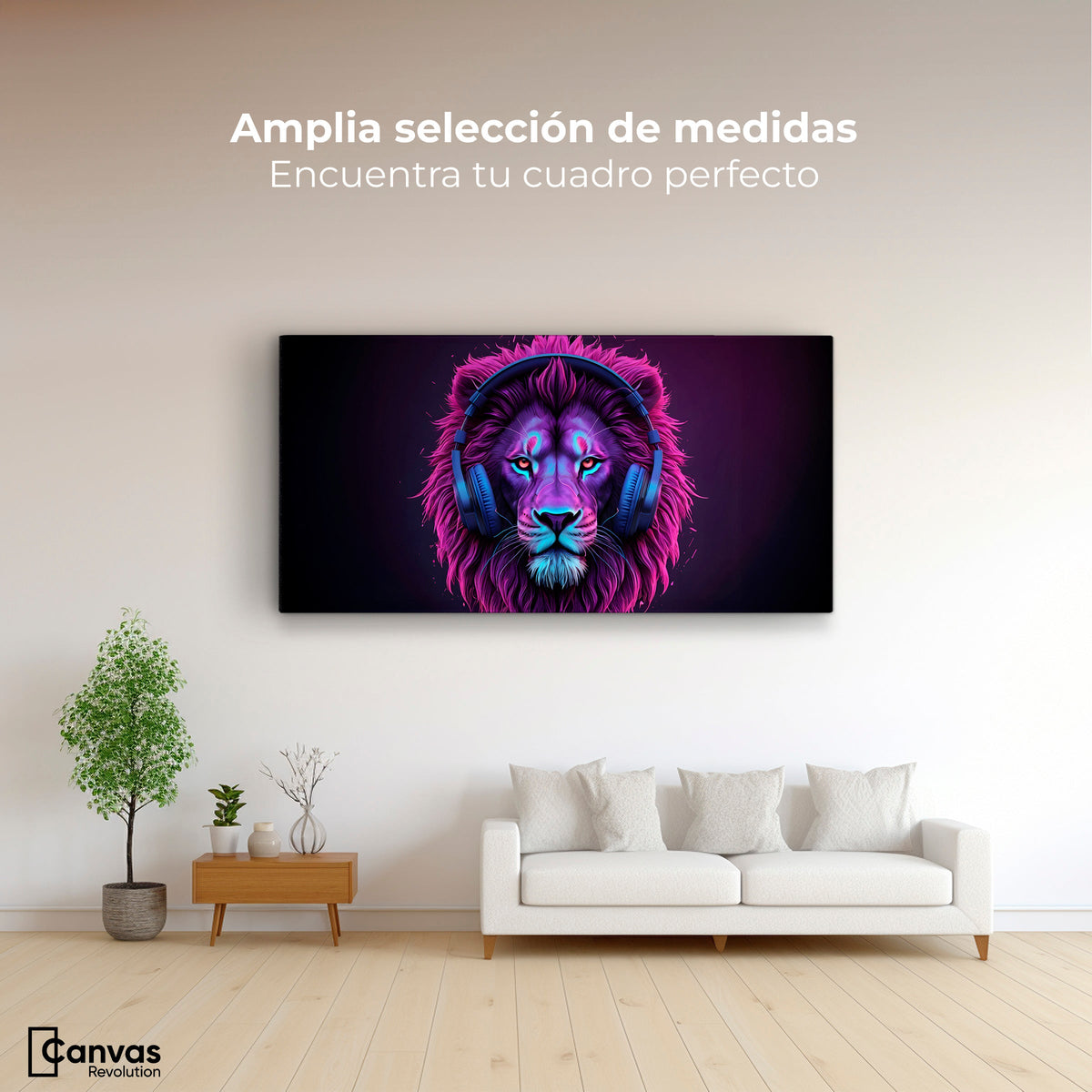 Cuadros Decorativos Canvas Revolution | Leon Electronico | Montaje3