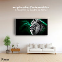 Cuadros Decorativos Canvas Revolution | Leon Radiante | Montaje3