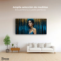 Cuadros Decorativos Canvas Revolution | Lluvia Celestial | Montaje3