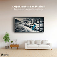 Cuadros Decorativos Canvas Revolution | Luz De Madera | Montaje3