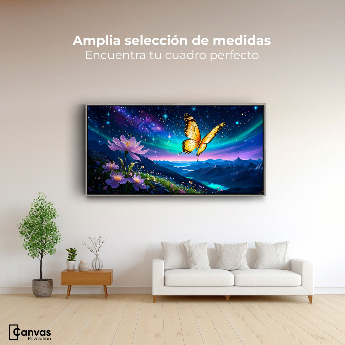 Cuadros Decorativos Canvas Revolution | Magia Nocturna | Montaje3