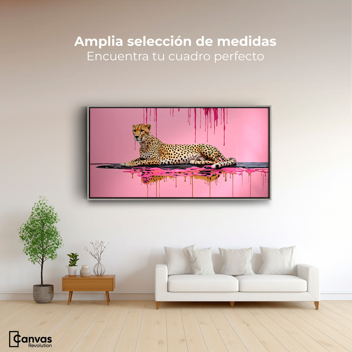 Cuadros Decorativos Canvas Revolution | Manchas Majestuosas | Montaje3