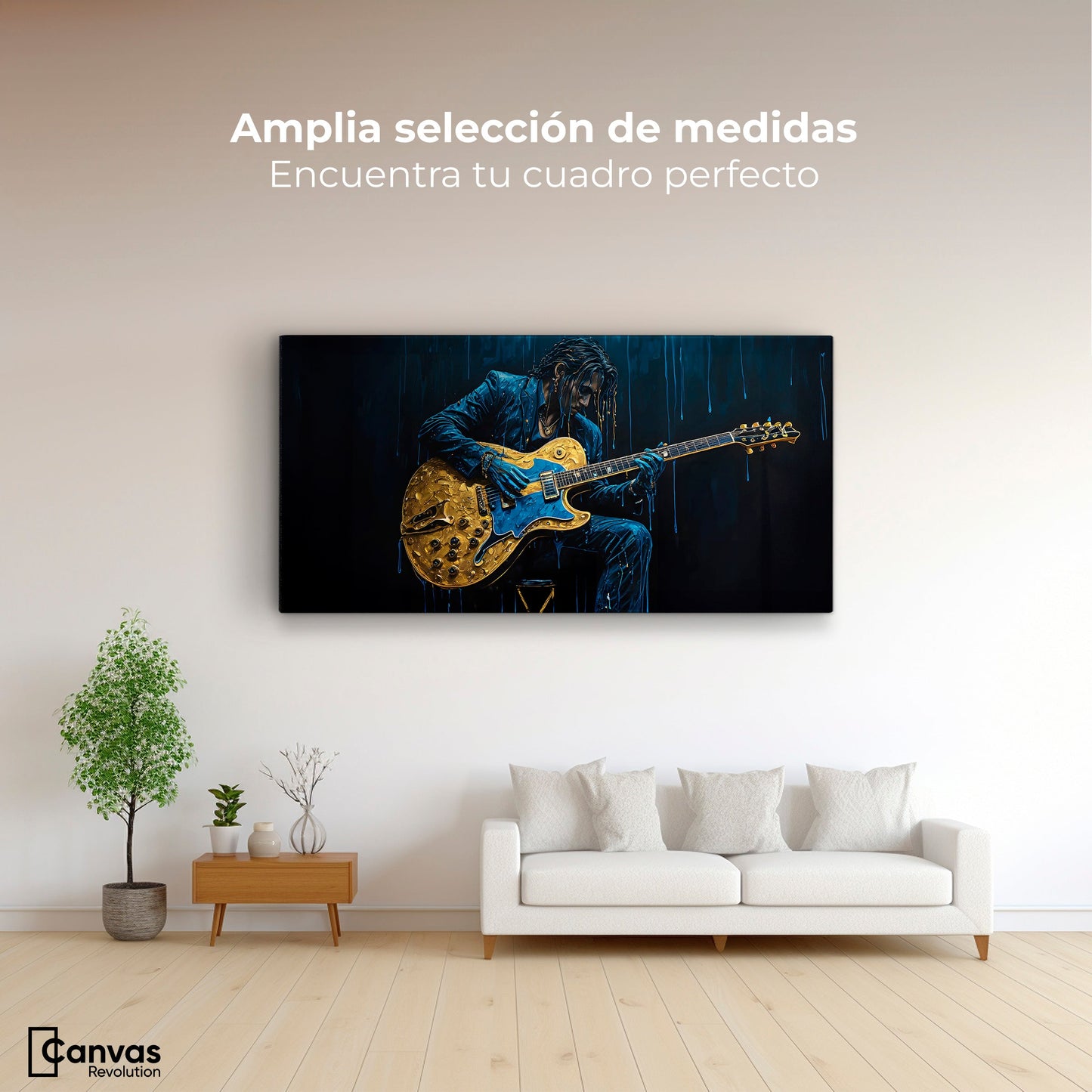 Cuadros Decorativos Canvas Revolution | Melodia Nocturna | Montaje3