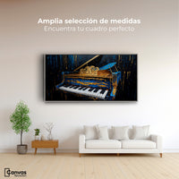 Cuadros Decorativos Canvas Revolution | Piano Cromatico | Montaje3