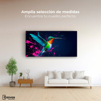 Cuadros Decorativos Canvas Revolution | Pinceladas Nectar | Montaje3
