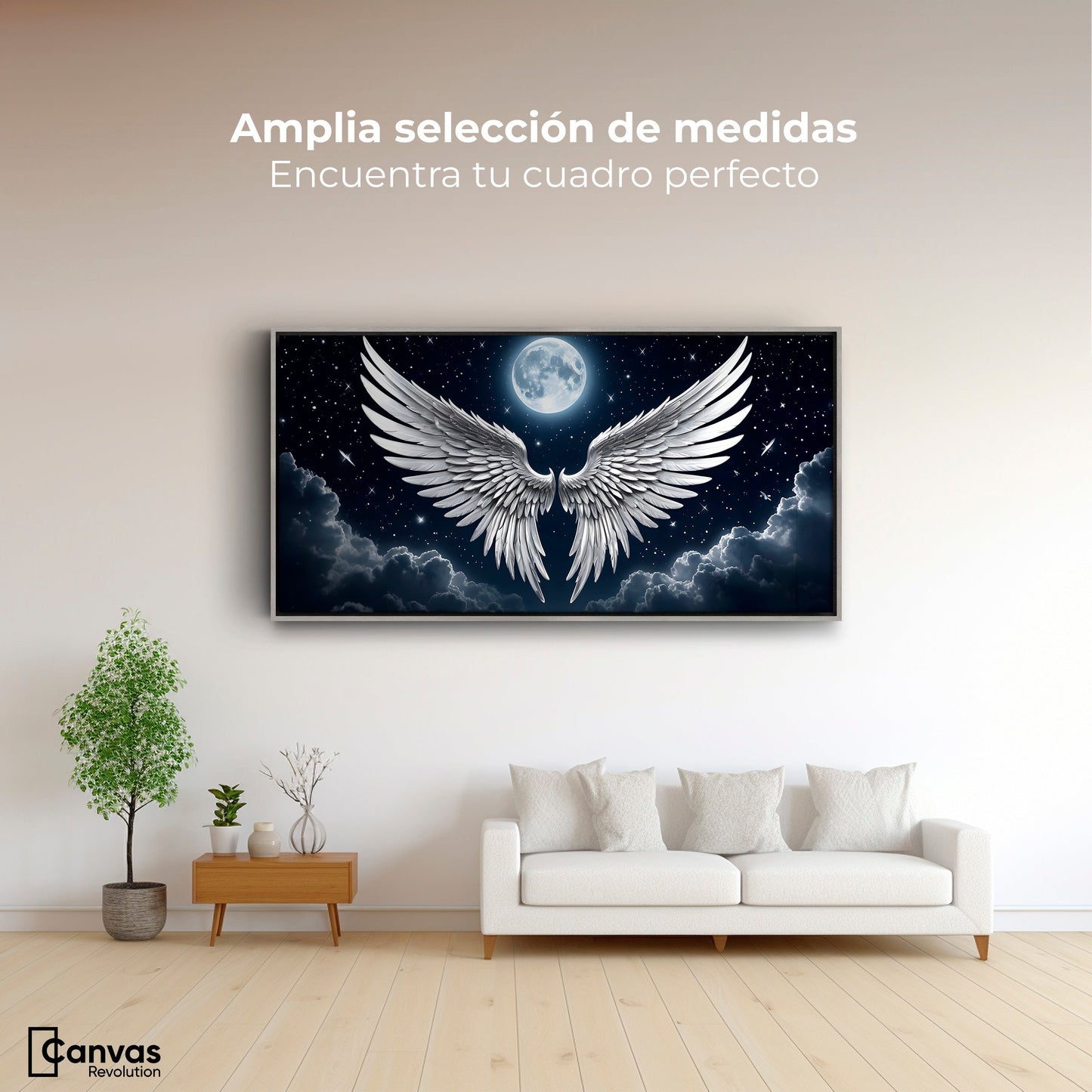Cuadros Decorativos Canvas Revolution | Plumas Del Alma | Montaje3
