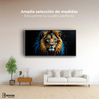 Cuadros Decorativos Canvas Revolution | Rey Majestuosidad | Montaje3